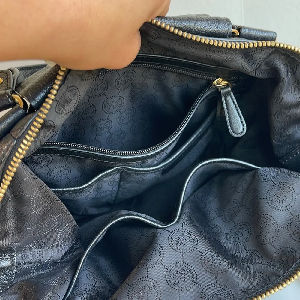 Michael Kors Genuine Leather Satchel Crossbody
